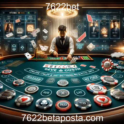 Blackjack Ao Vivo: A Experiência de Cassino em Casa no 7622bet